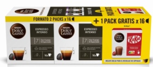 CAPSULAS CAFE DOLCE GUSTO ESP.INTx2 +NDGKITKAT