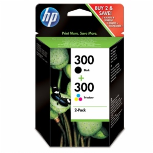 CARTUCHO IMPRESORA HP Nº300 TRICOL.+NEGRA